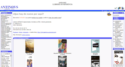 Desktop Screenshot of antinouslibros.com